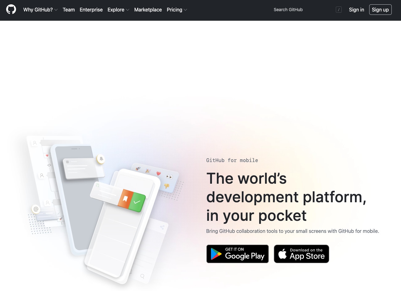 github-mobile